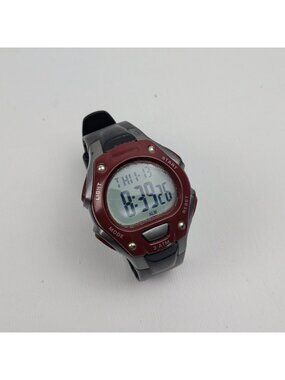 Accutime Watch Corp Digital Sports Watch Red / Black Classic Tech Gorpcore Y2K